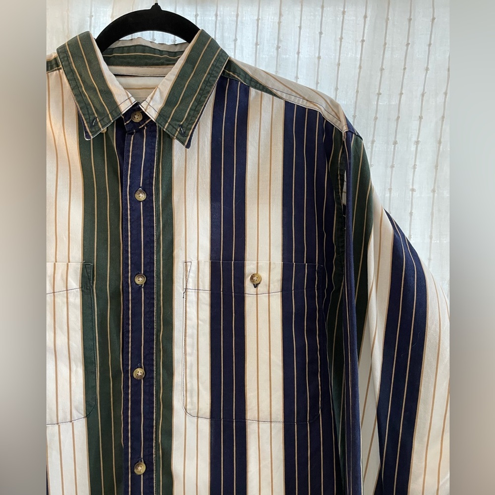 Oversized Vintage Basic Editions Button Up - image 3